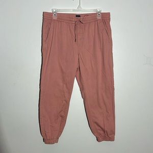 Gap Women's Blush Pink Pull On Khaki Joggers Pants
